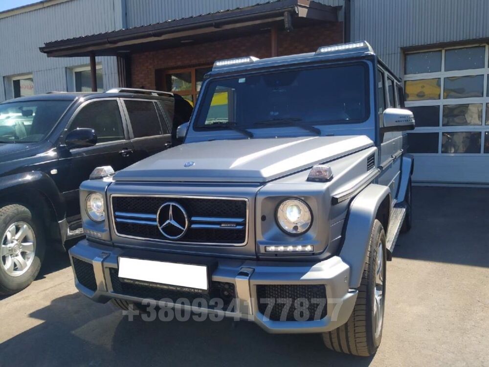 Люстра на крышу передний спойлер Brabus Mercedes Benz W463 G class