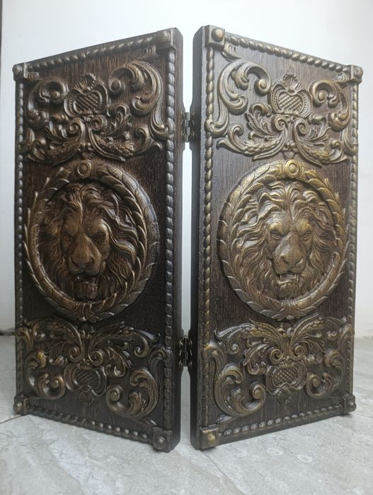 Нові нарди з натурального дуба 40х40см