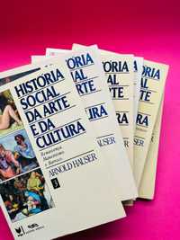 História Social da Arte e da Cultura Vol. I-VI - Arnold Hauser