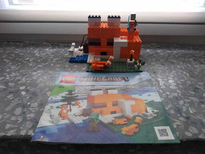 LEGO 21178 MINECRAFT Siedlisko Lisów