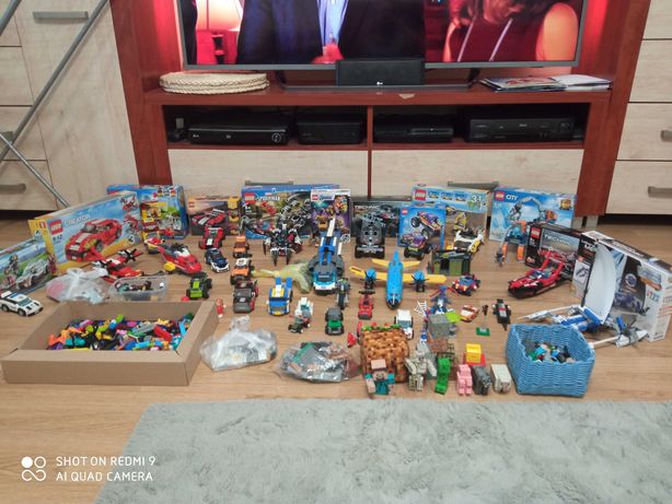 Klocki LEGO Maine Craft i inne cena za całość ogromny zestaw