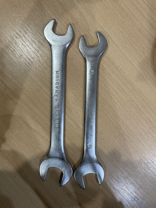 Ключі гайкові ріжкові INTERTOOL 18х19, 20х22