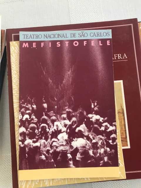 Programa teatro Nacional São Carlos - Mistofele -1990
