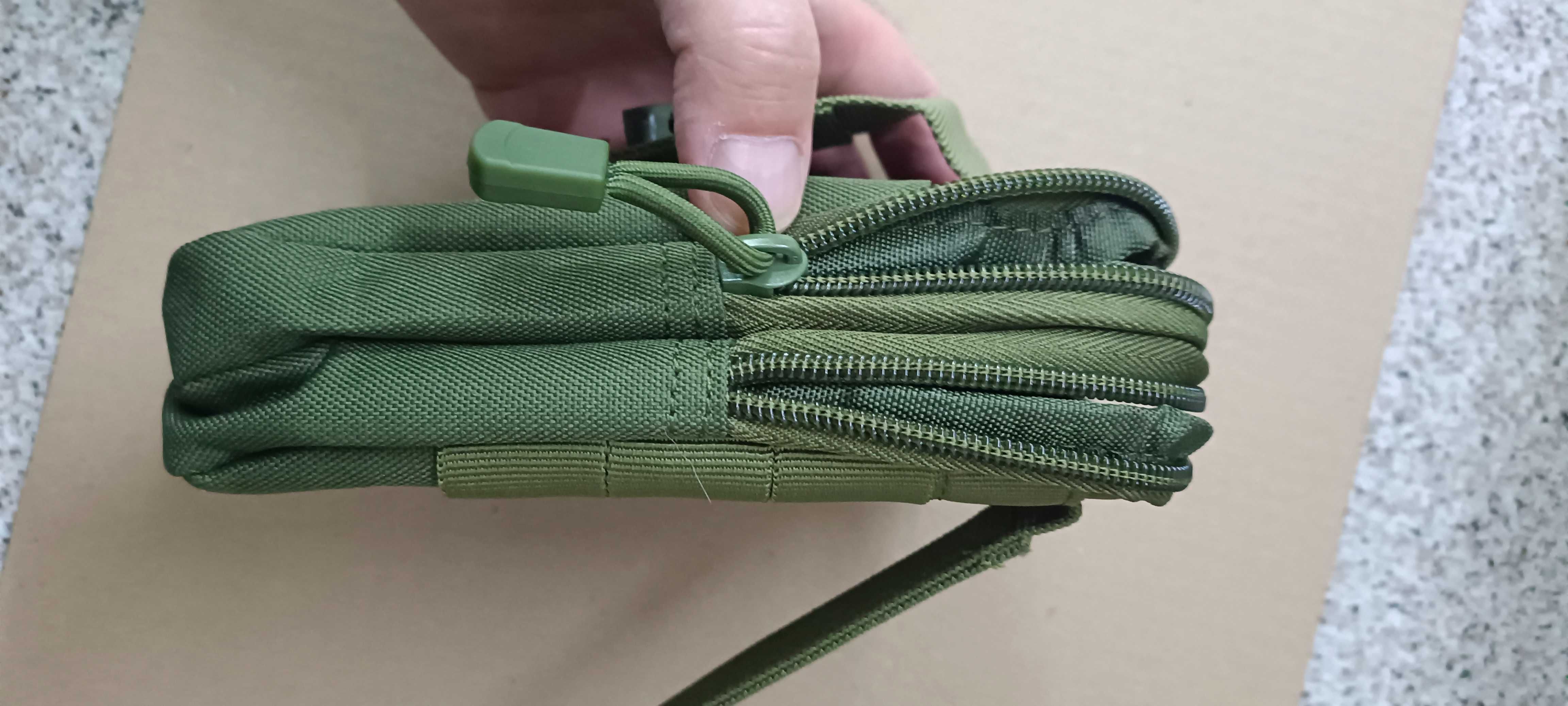 Torba na pas, Etui Molle, zielony