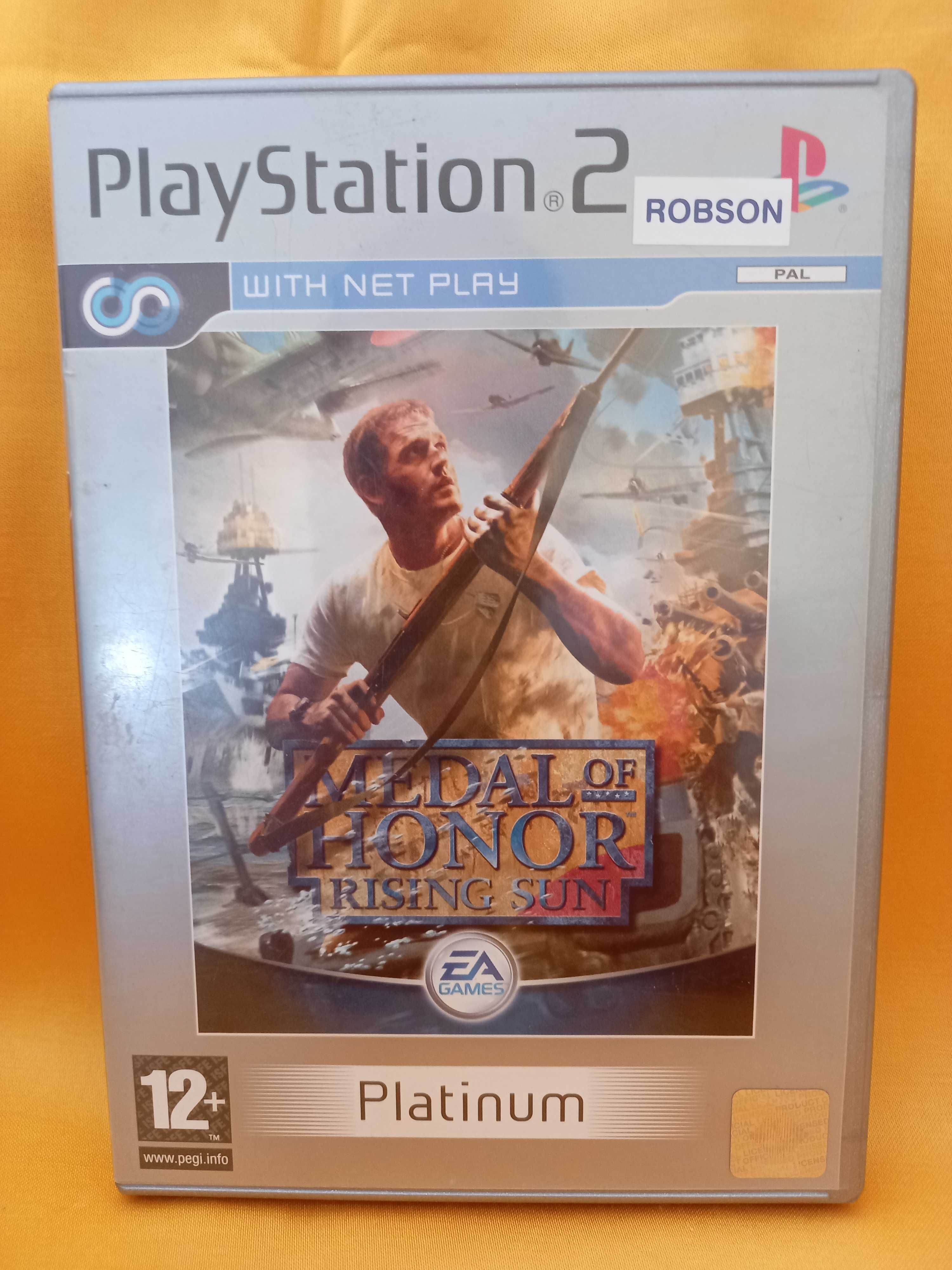 [Polskie Wydanie] Gra Medal of Honor Rising Sun MOH PS2 PlayStation 2