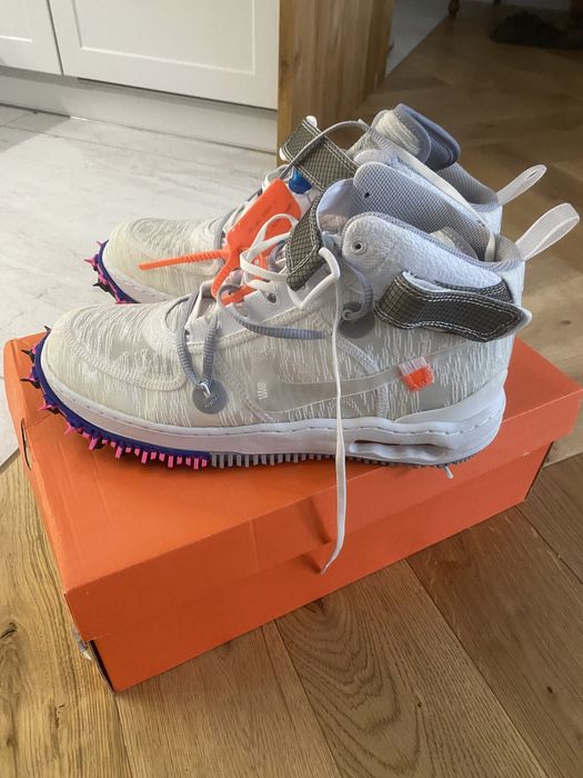 Nike air force off white mid sp 44.5