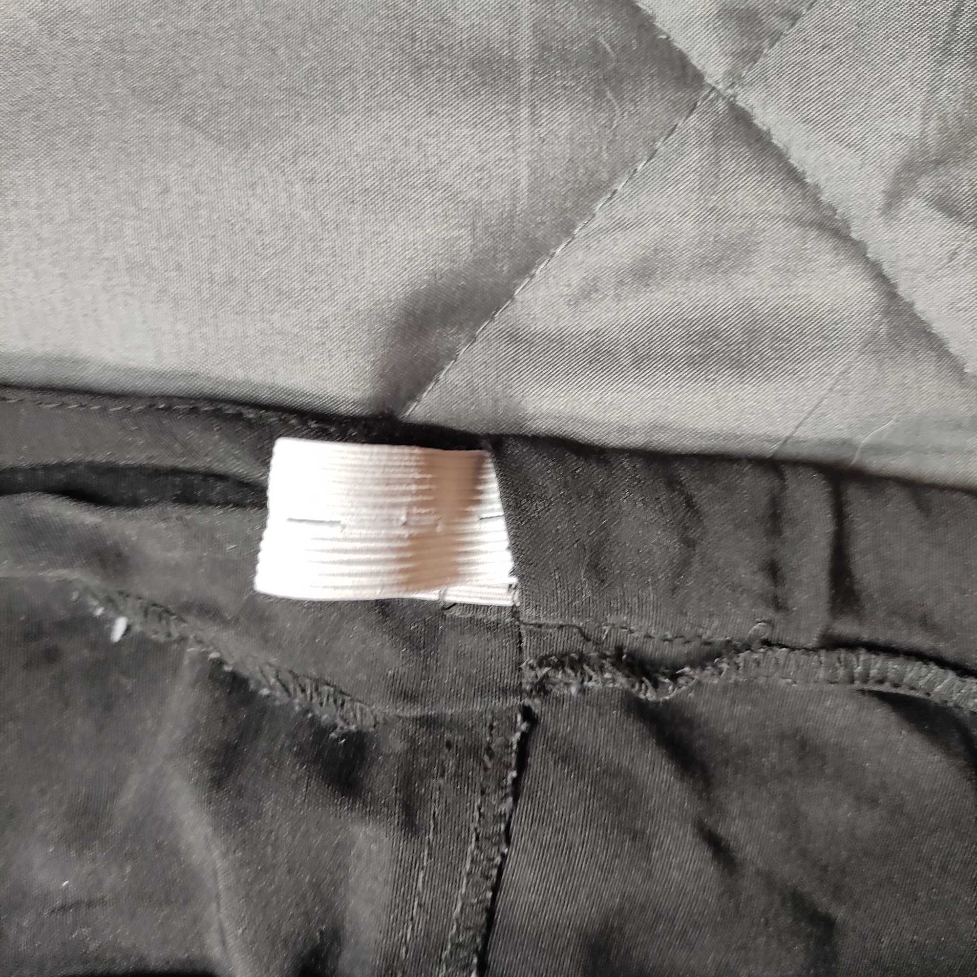 Spodnie ciążowe, r. M, 164cm, materiałowe czarne