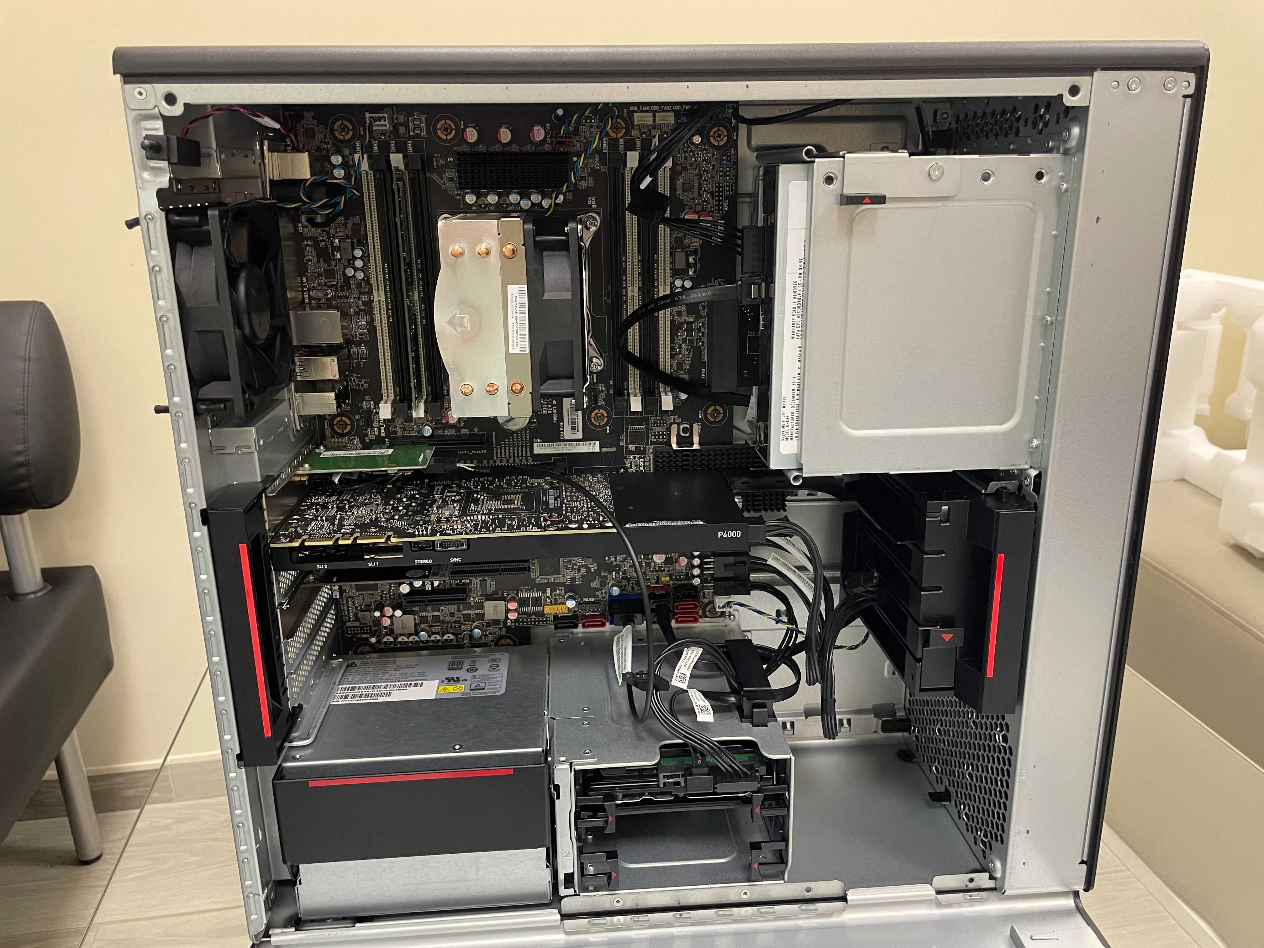 Lenovo ThinkStation P520 Xeon W-2123/RAM 32GB/SSD 512GB+2TB/P4000 8GB