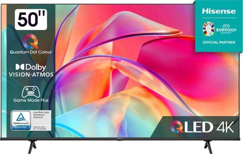 QLED Smart TV Hisense 50" 4K Ultra HD 3840x2160 Dolby Atmos телевізор