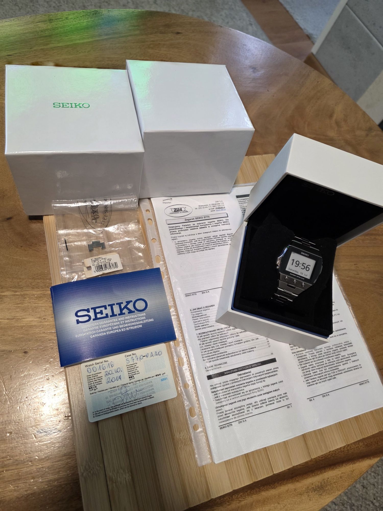 SEIKO S770-0AA0 - Jak Nowy