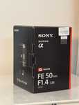 Sony 50mm 1.4 G Master Nova Nunca Usada