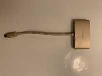 Adapter Innergie MagiCable Gold - adapter USB-C na HDMI + USB 3.0