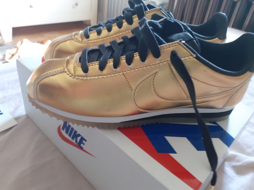 Nowe buty Nike cortez Gold edycja limited