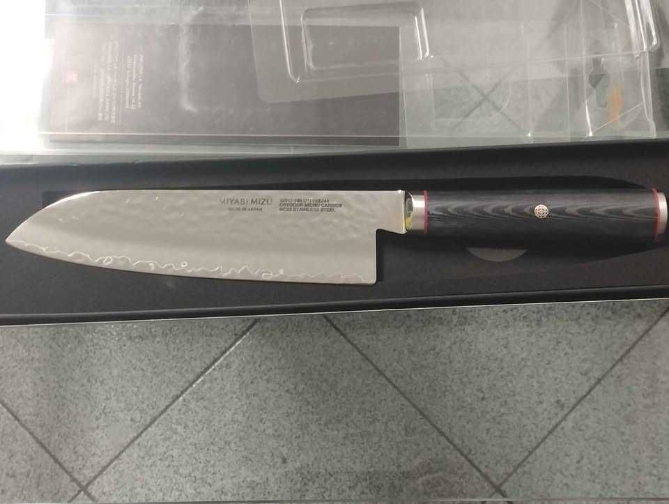 Faca profissional Miyabi Mizu Santoku sg2