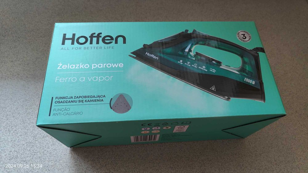 Żelazko parowe Hoffen