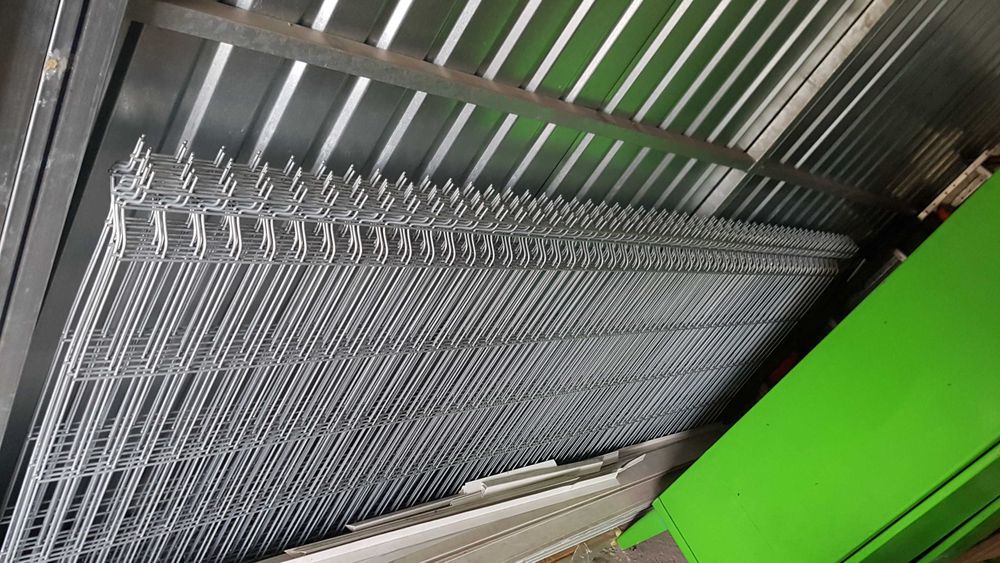 Panel ogrodzeniowy 250cm/103cm/5mm ocynkowane Zestaw Działki ROD