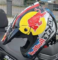 Kask quad ATV Red Bull XL 62cm Nowy