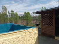 Аренда бассейна беседки баня парк 1 мая возле речки Волчья павлоград