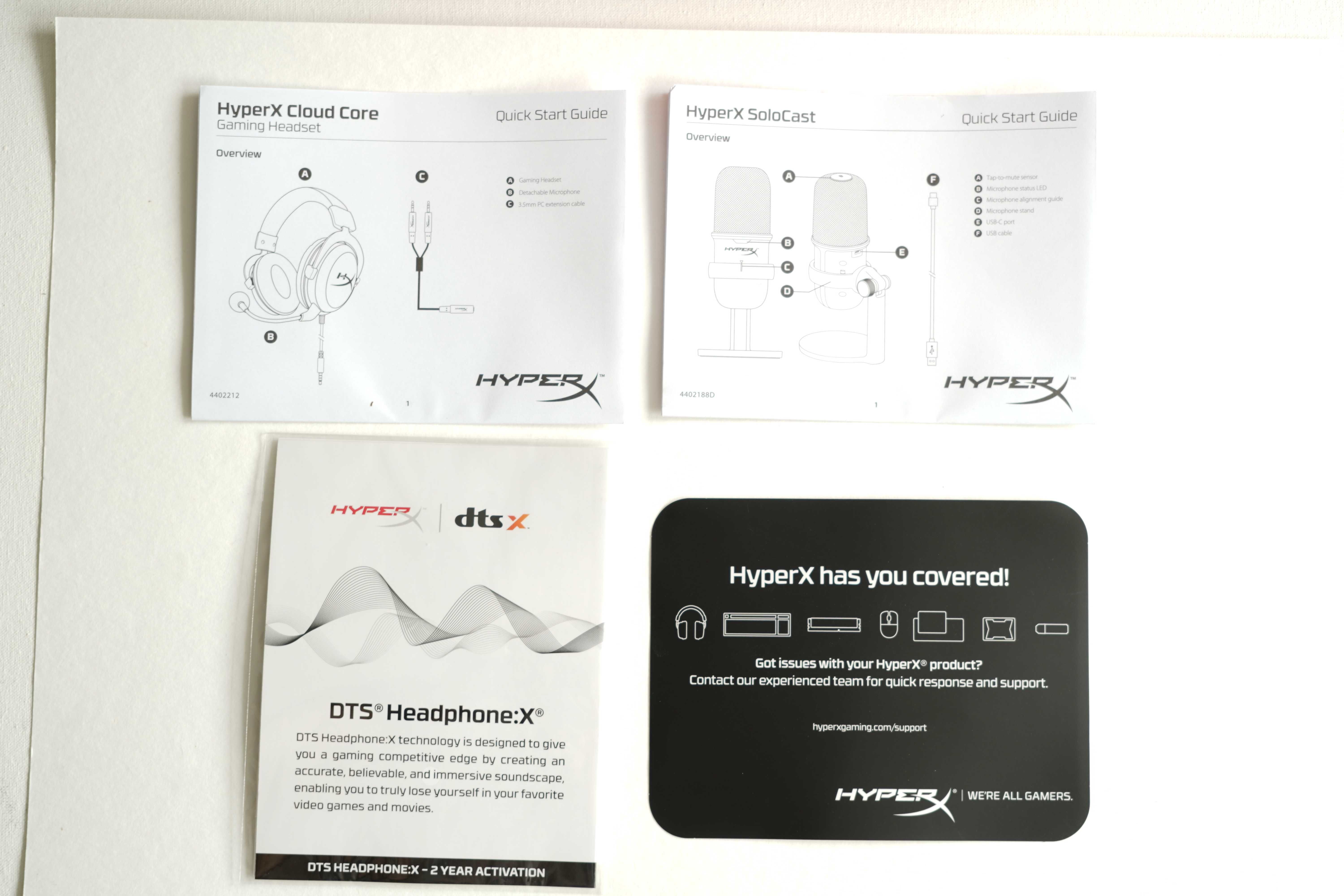 Комплект (навушники + мікрофон) HyperX Streamer Starter Pack