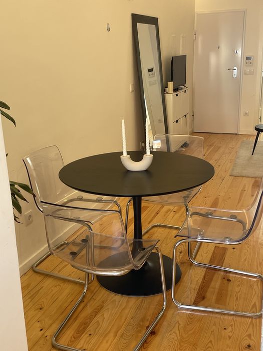 IKEA Tobias Transparent Chairs – Modern & Stylish