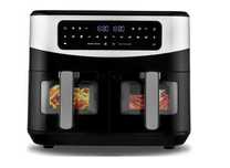 Frytkownica beztłuszczowa 10L XXL AIR FRYER podwójna  2600W FRYTOWNICA