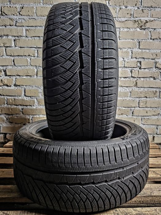 Зимова пара 245/45r18 Michelin | 2023 | 6mm | Italy | Преміум шини/2шт