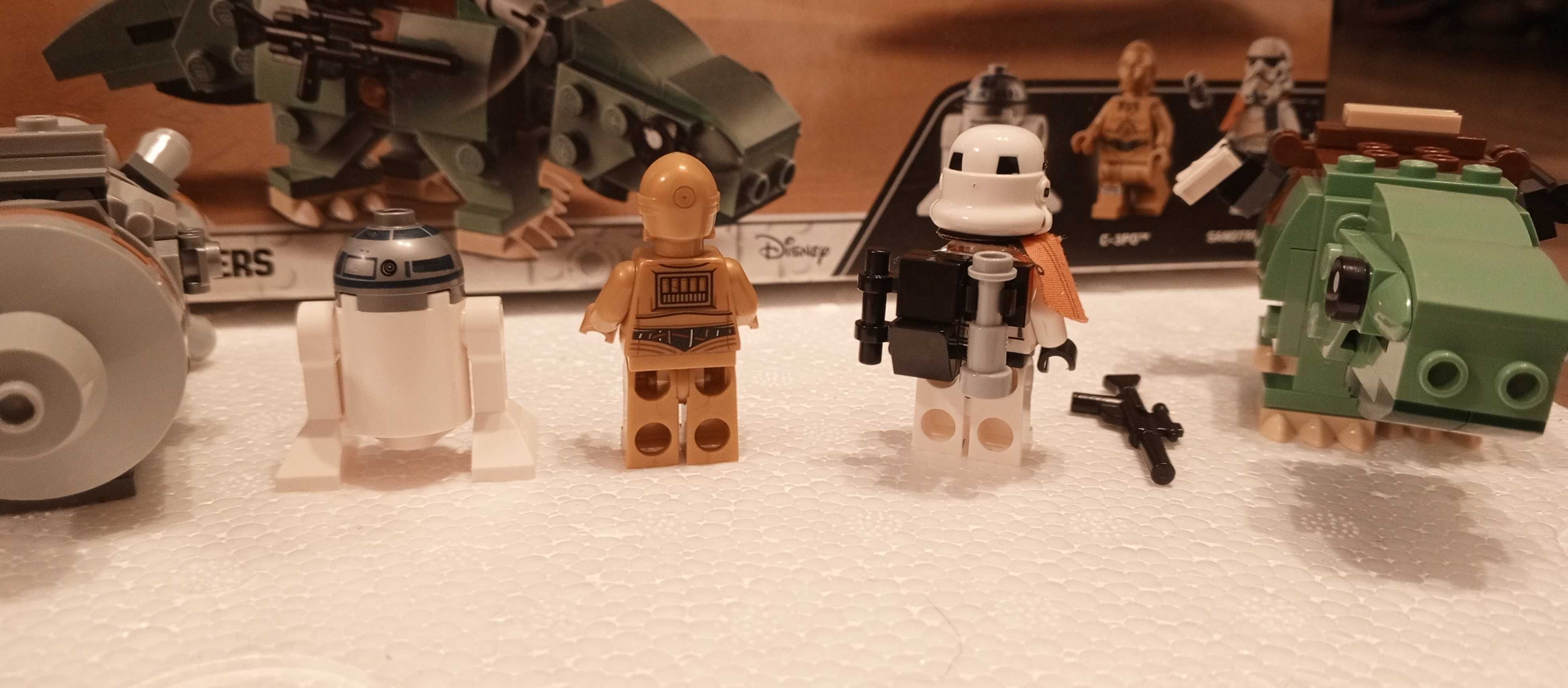 Lego Kapsuła ratunkowa vs dewback microfighters