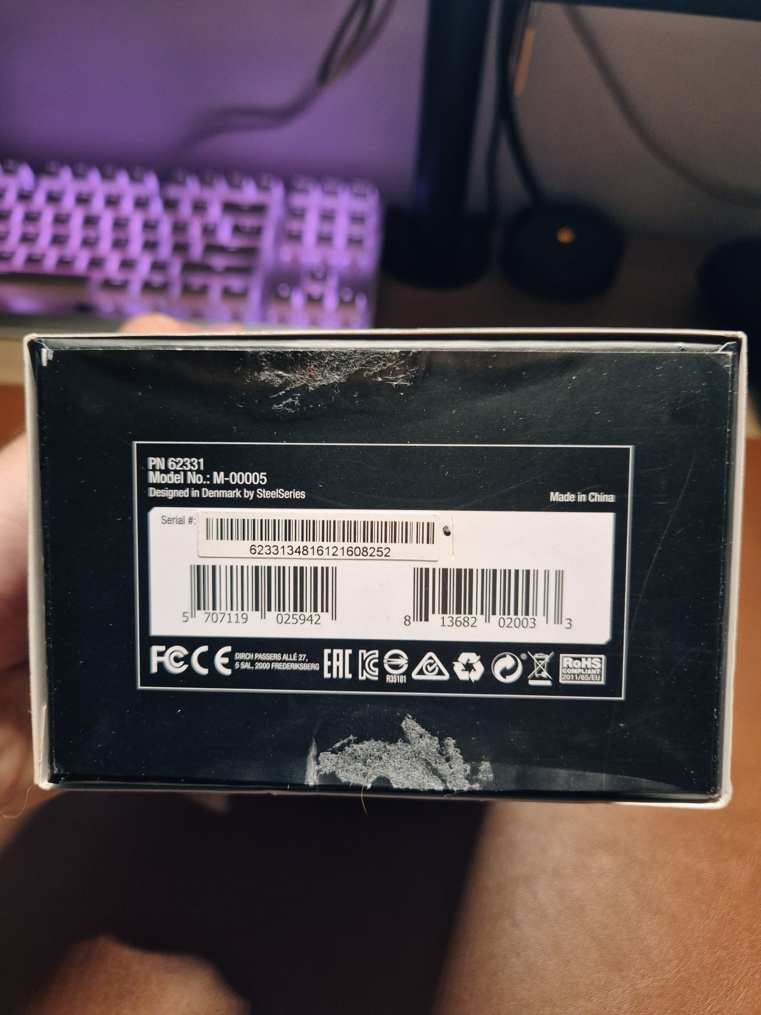 Steelseries Rival 700 (OLED, haptyka)