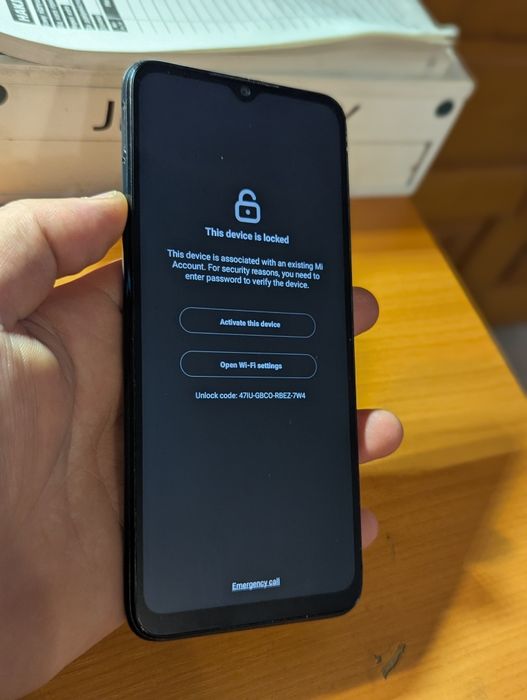 Poco c40  заблокований