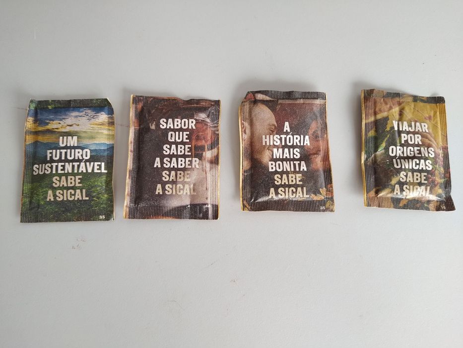 Pacotes de açúcar da Sical - Comemoração dos 75 anos