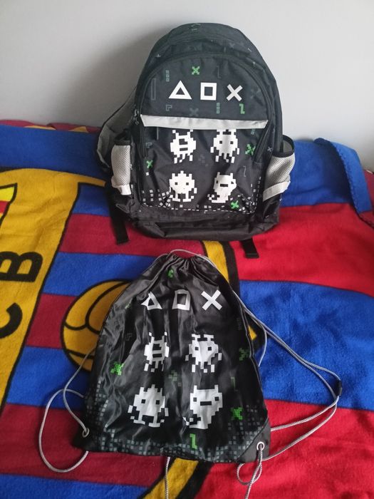 Plecak do szkoły plus worek na w-f