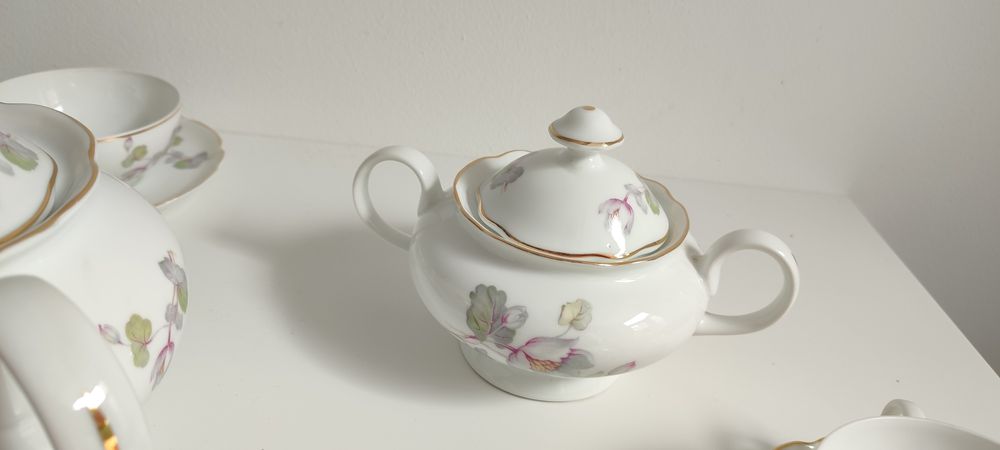 Serviço de chá porcelana Vista Alegre