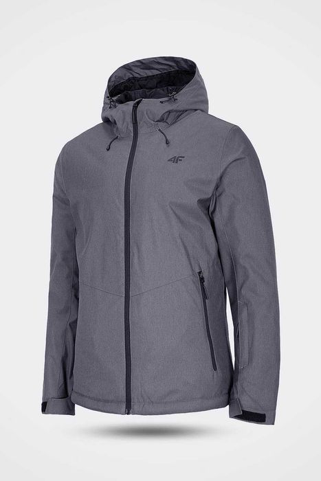 Kurtka męska narciarska 4FKUMN001 SZARA roz. XL