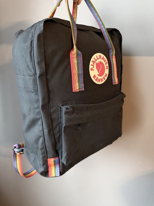 Plecak Kanken Rainbow - 550-907 Black- Rainbow Pattern