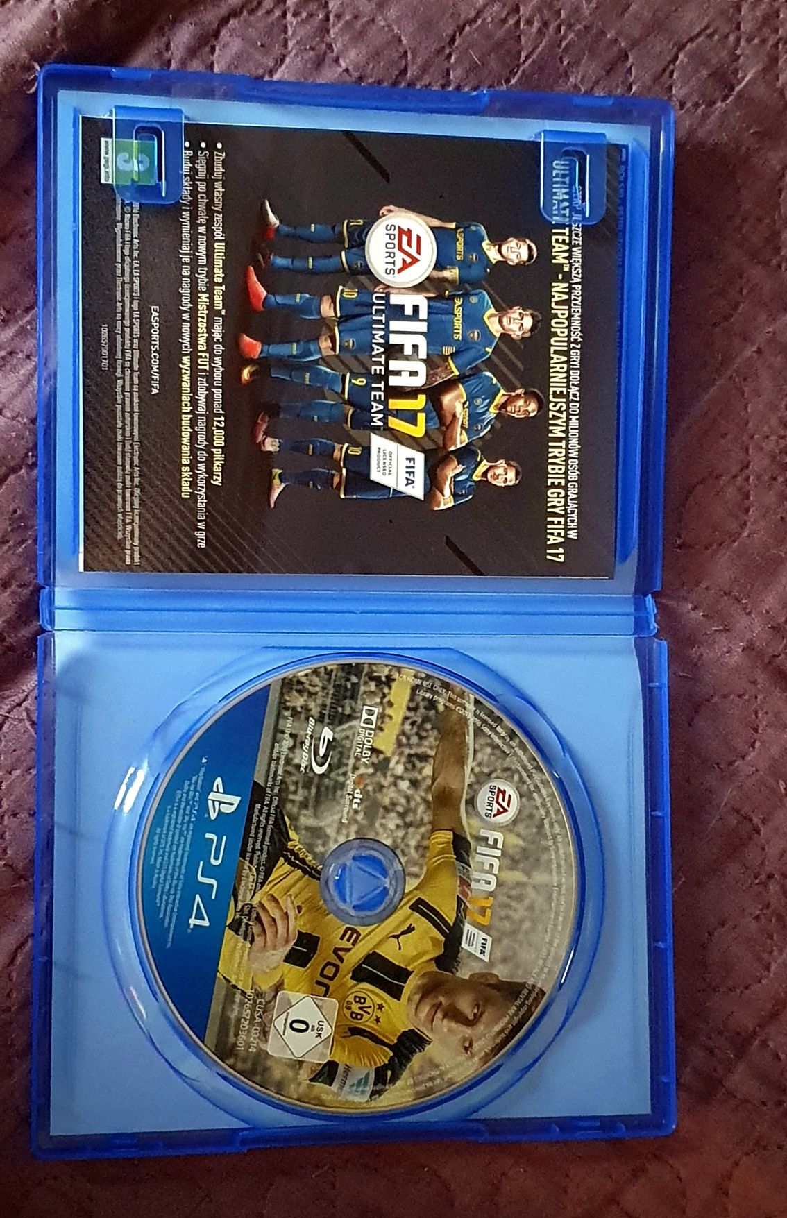 FIFA 17 PK. PS4  w idealnym stanie