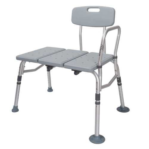 Ławka do wanny z oparciem do kąpieli dla osoby niepełnosprawnej