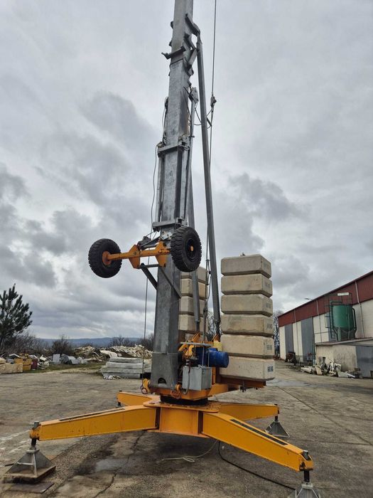 Grua automontante hidraulica