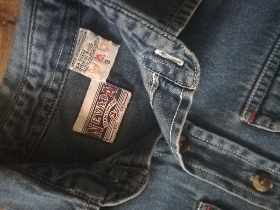 Koszula chłopięca jeans roz 86