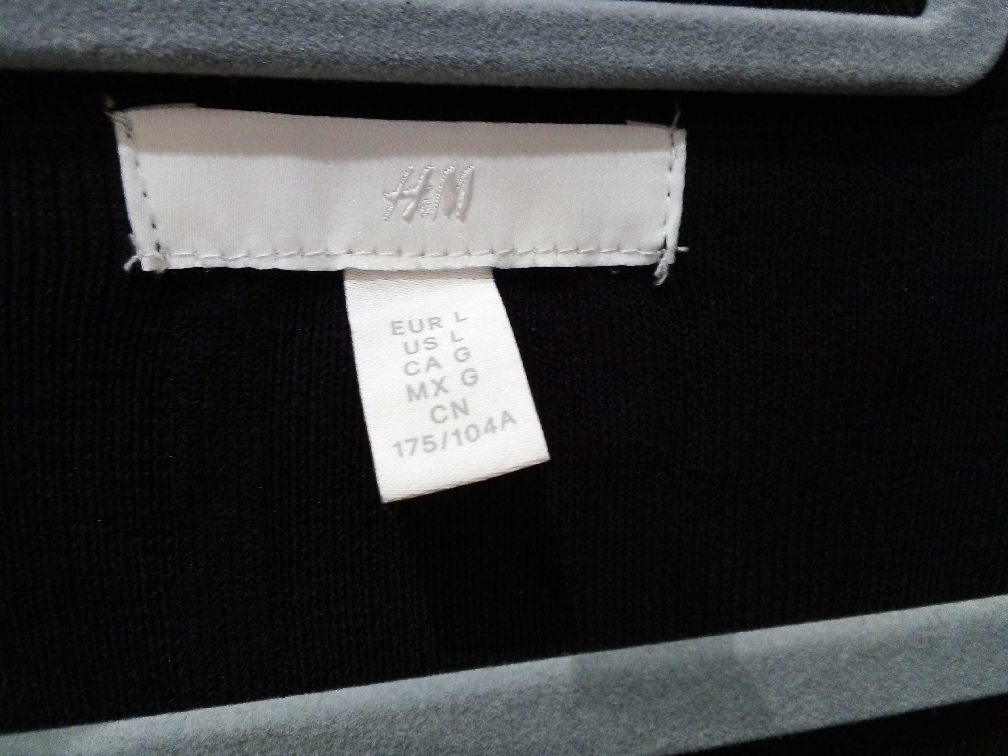 Sukienka w prążki H&m roz. L oversize 70%viscosa