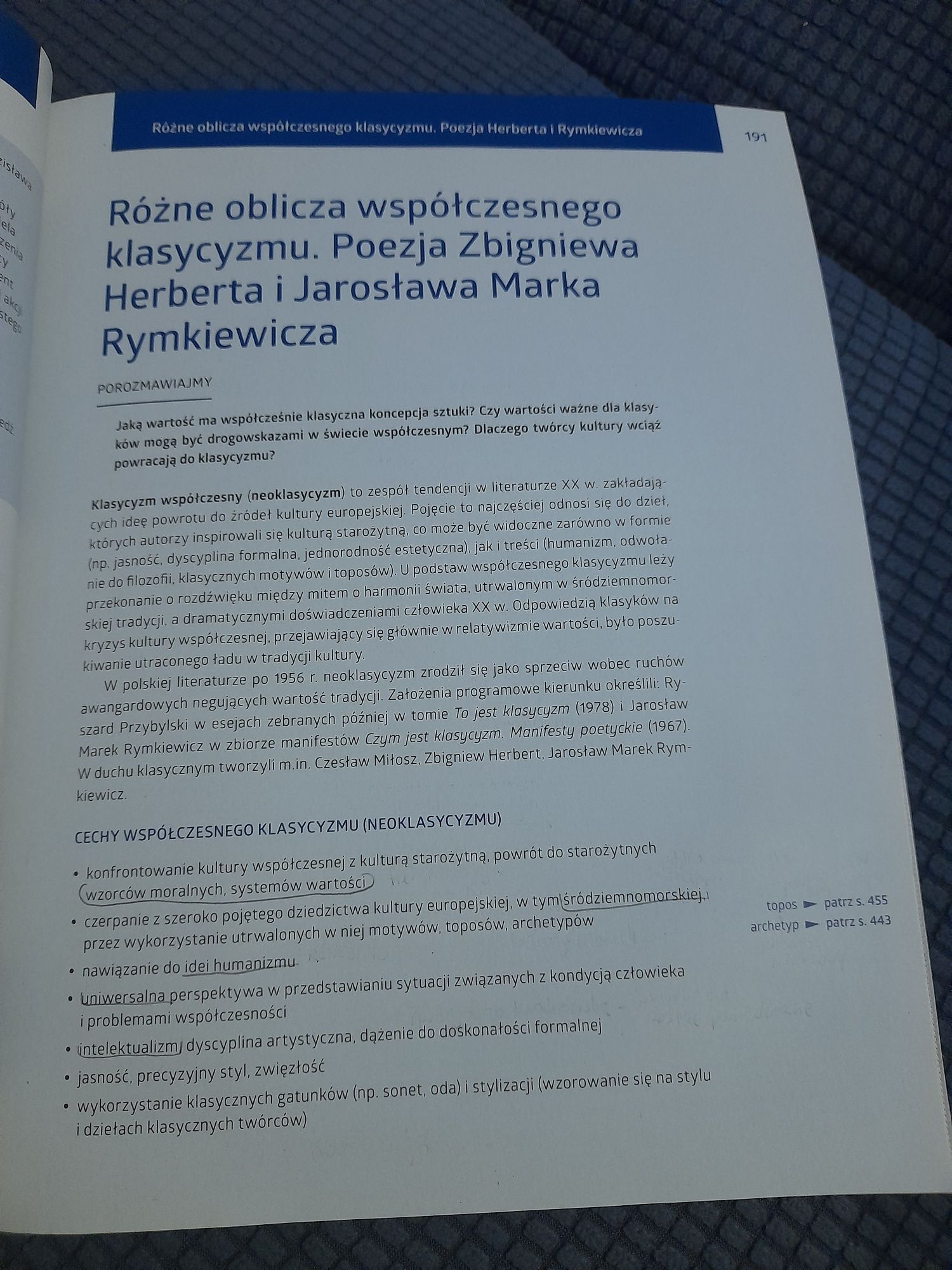 Język polski 4 Sztuka Wyrazu współczesność technikum i liceum