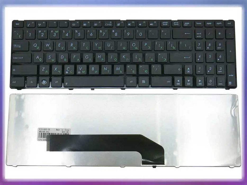Клавиатура для ASUS K50, F52, K70, K50IJ, K50ID, K60, K61, K70, K50C