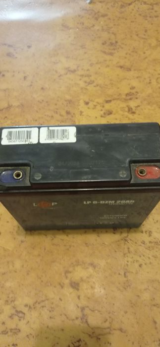 Тягова акумуляторна батарея AGM LogicPower LP 6-DZM-20 12V 20Ah