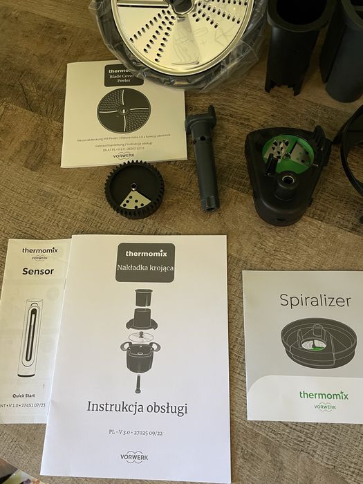 Thermomix Tm6 dodatkowa misa plus dodatki