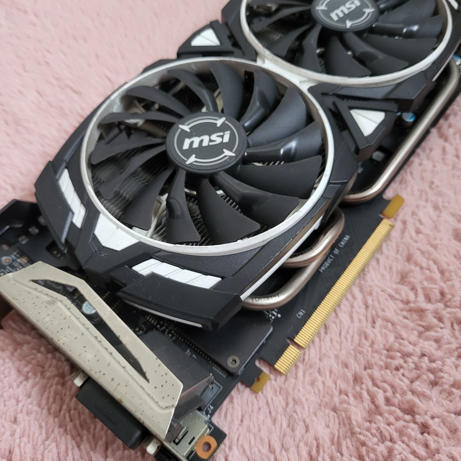 MSI GTX 1070 8GB Armor najlepsza! Karta graficzna