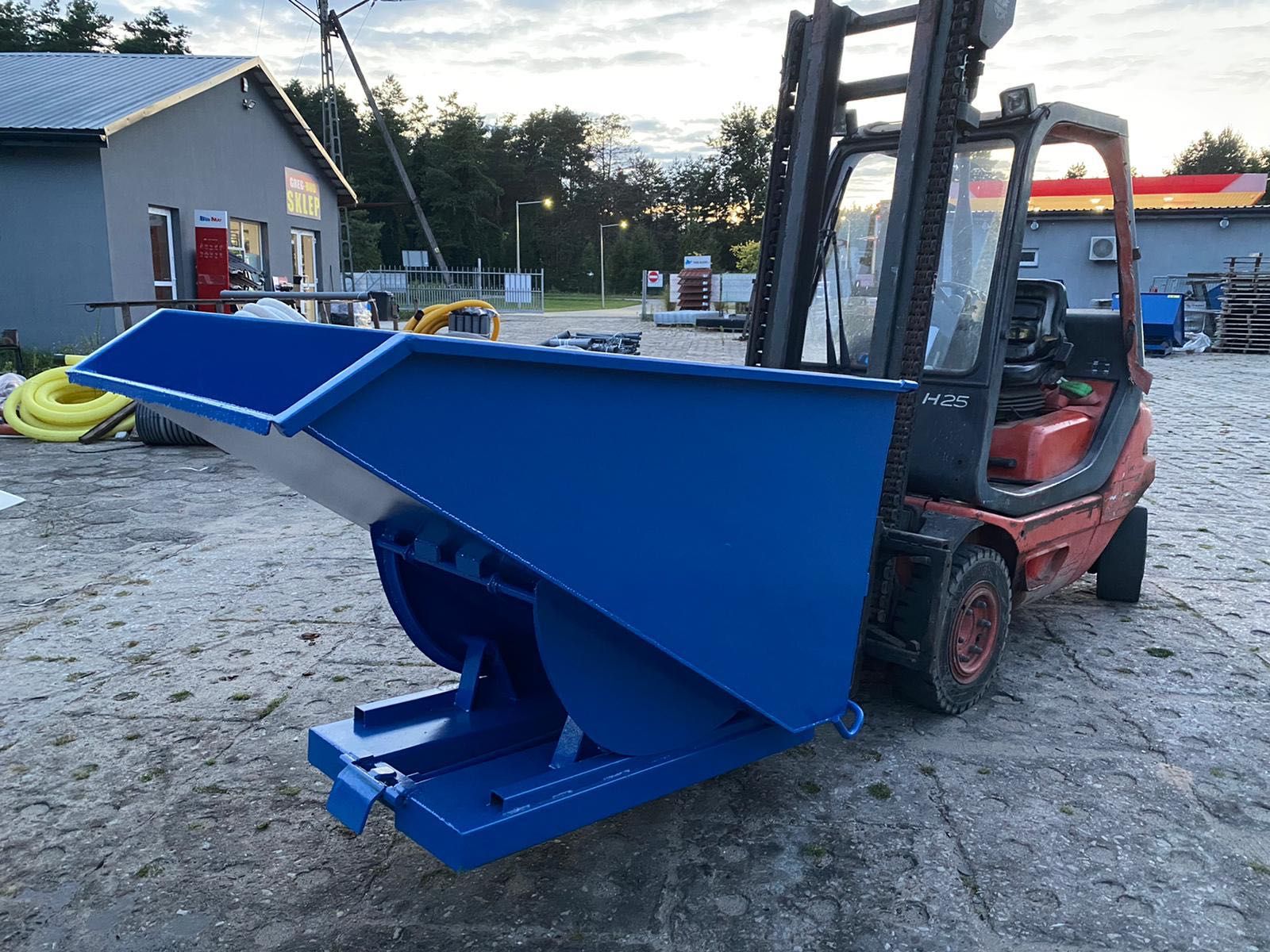 Koleba 1860x1070x1045 mm pojemnik uchylny 1,1 m3