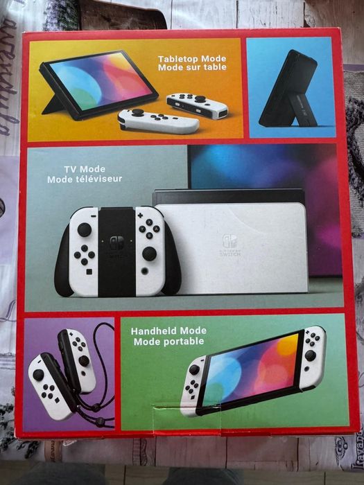 Nitendo Switch Oled + Fifa23 + Mario Odyssey