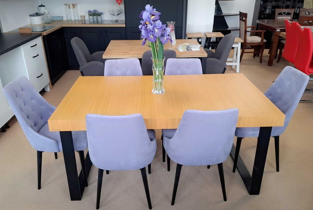 FURNIREST stół RIVO + krzesła SOFIA - Wyprzedaż ekspozycji !!!