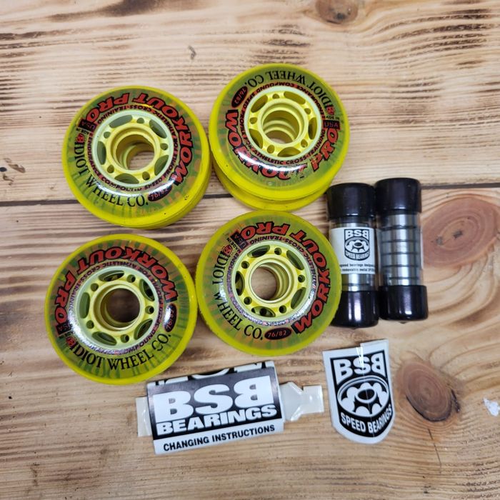 Kółka do rolek nowe