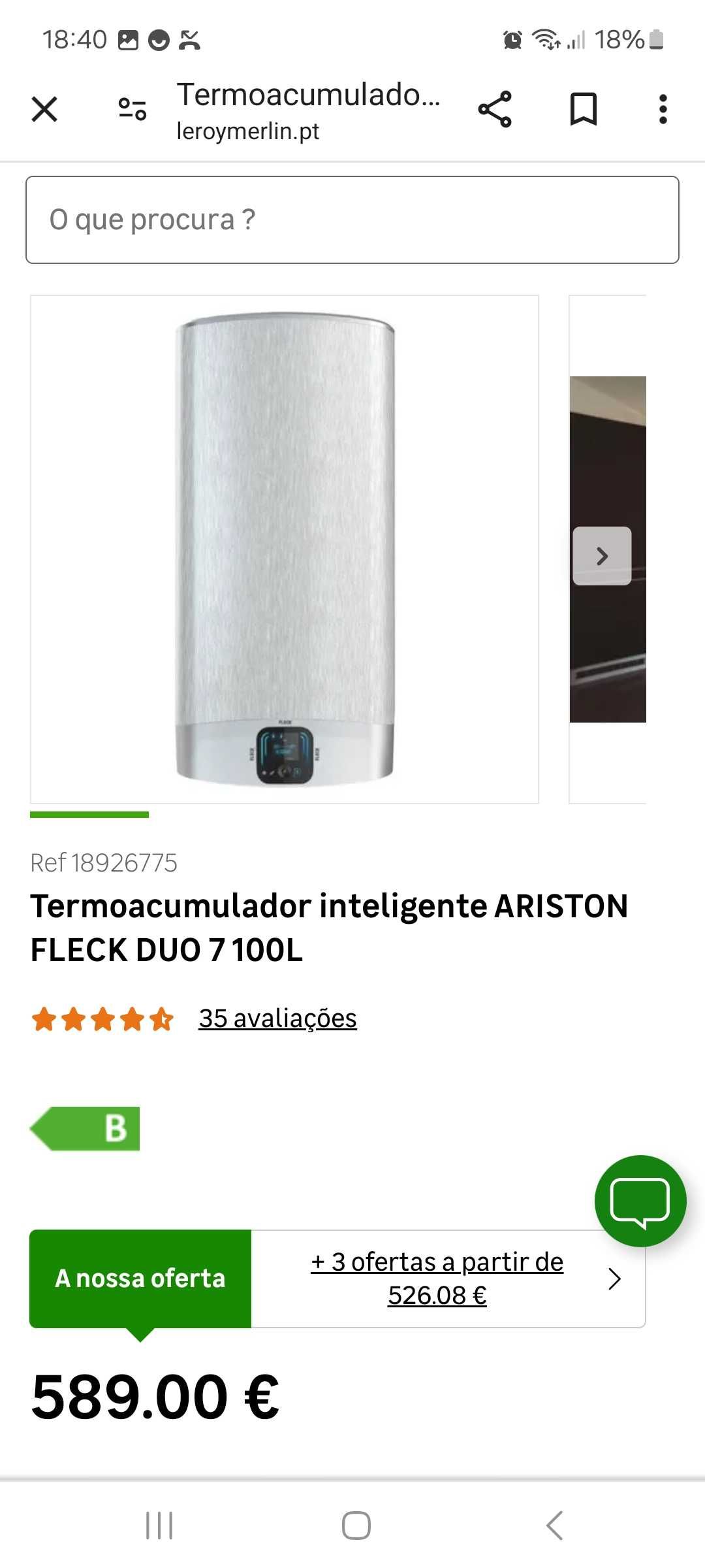 Termucumulador novo