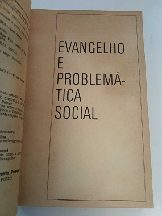 Evangelho e problemática social, de D. António Fragoso